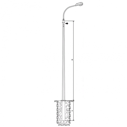 Опора МКС-9Ф-2,0