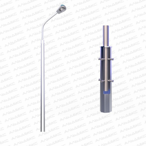 Опора МС-0,7-8-4