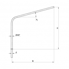 Кронштейн К2-1,0-1,5-0-1